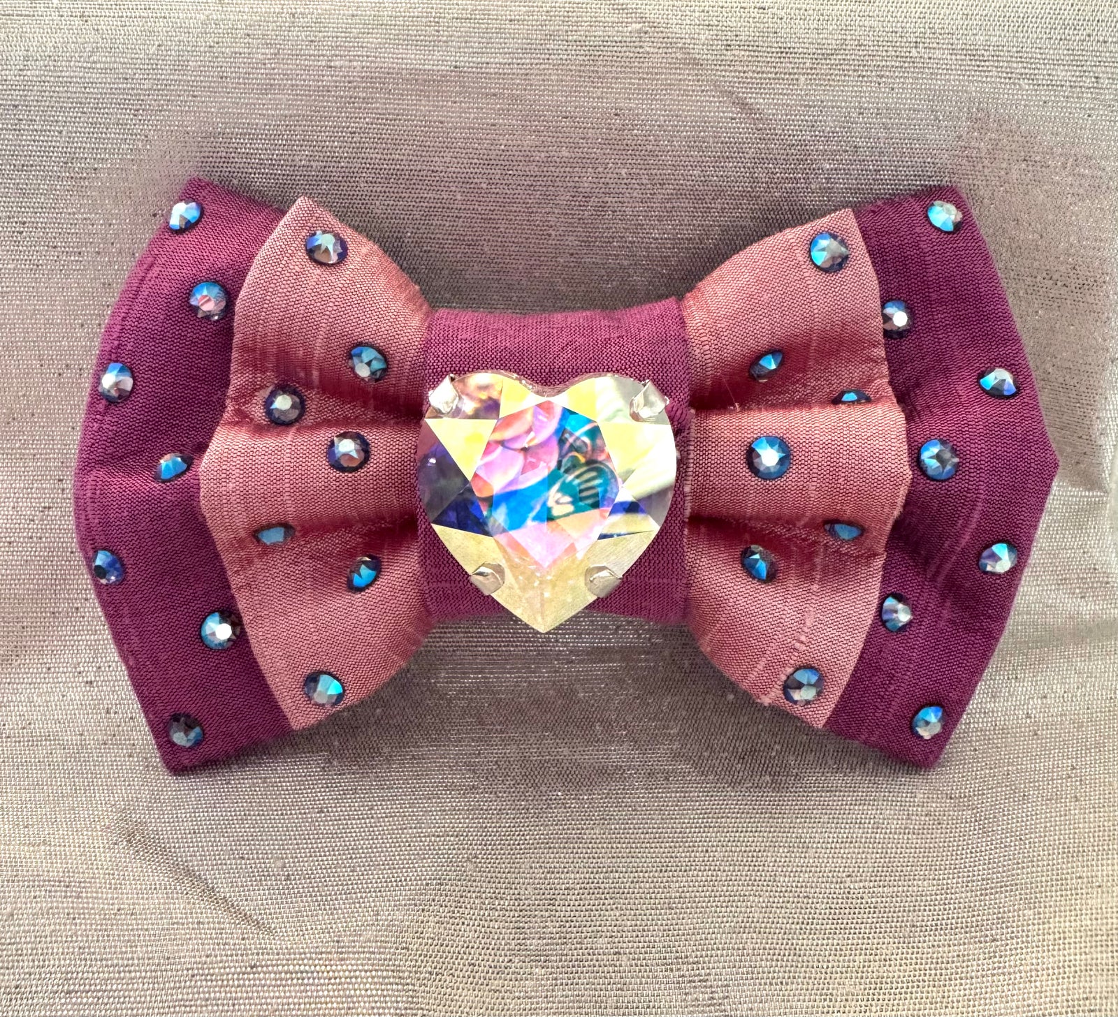 Puppy Love Bow, Deep pink