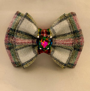 Highland Fling “Glam Chi Sisters” VIP Puppy Love Bow, Medium