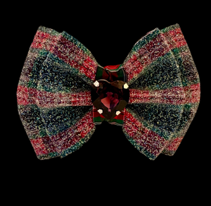 Highland Fling “Glam Chi Sisters” VIP Puppy Love Bow, Medium