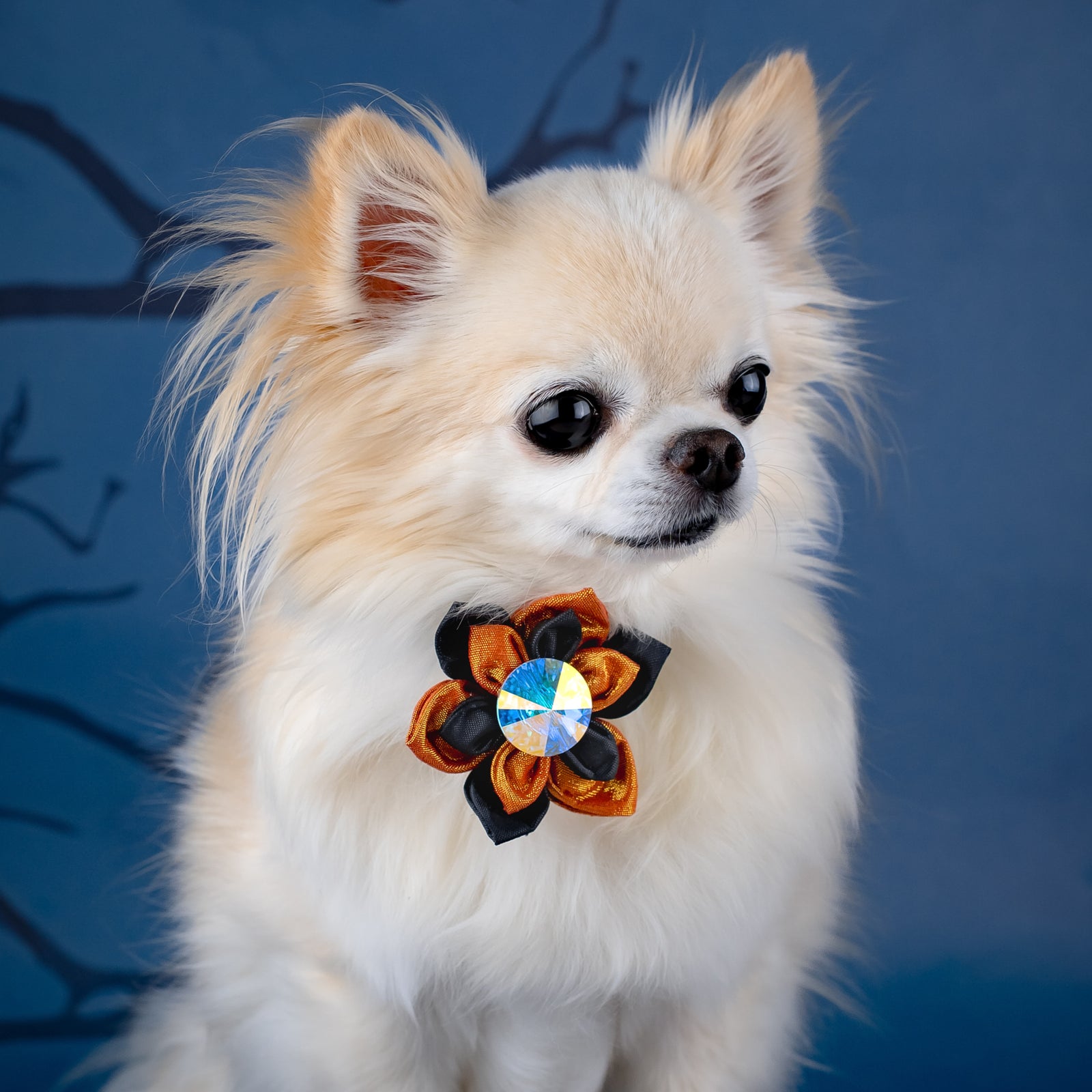 Spooktacular 2025 Hollywood Silk Rose, Crocodile Clip