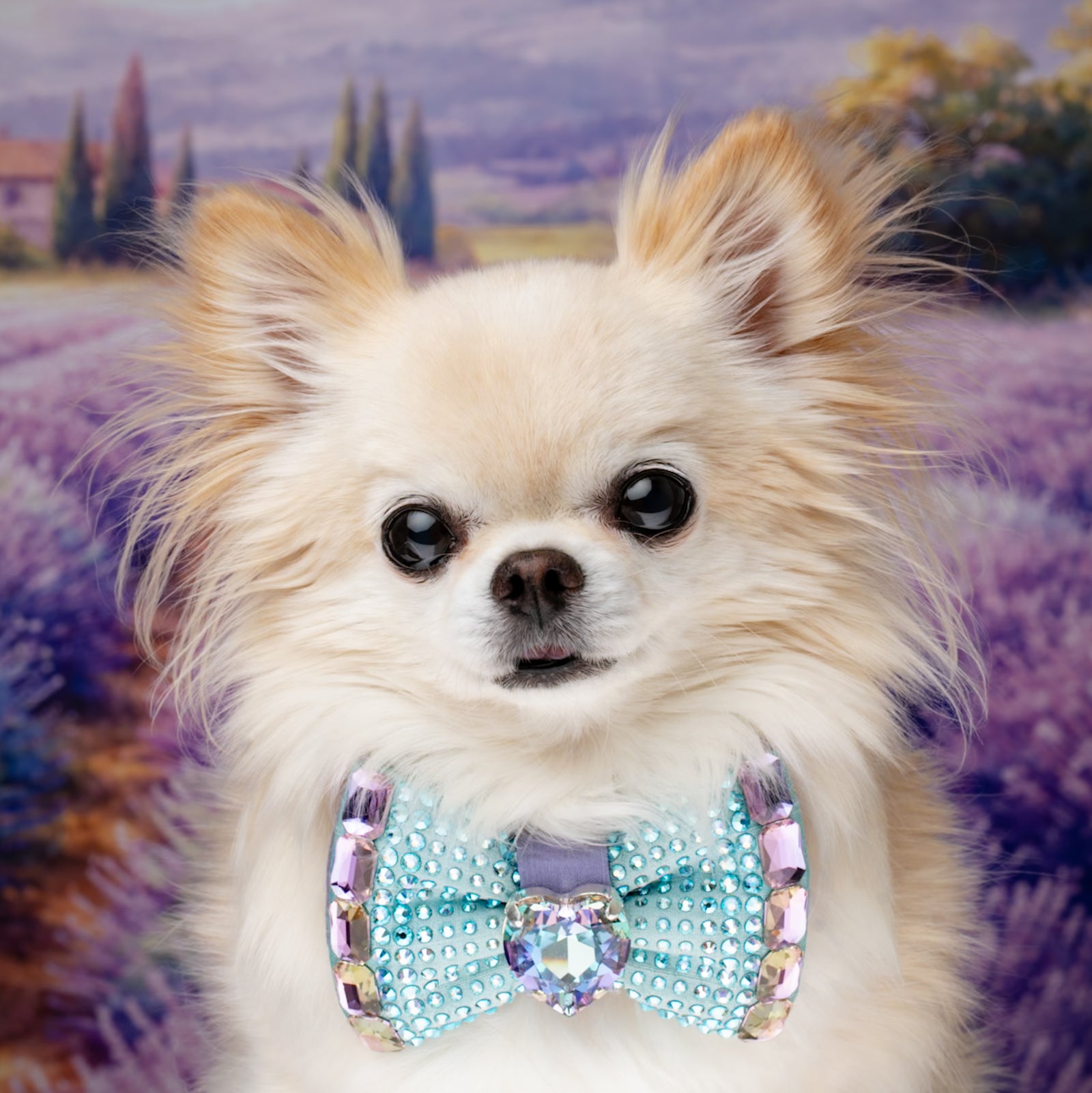 Provence VIP Monarch Bow, Ocean, Petite
