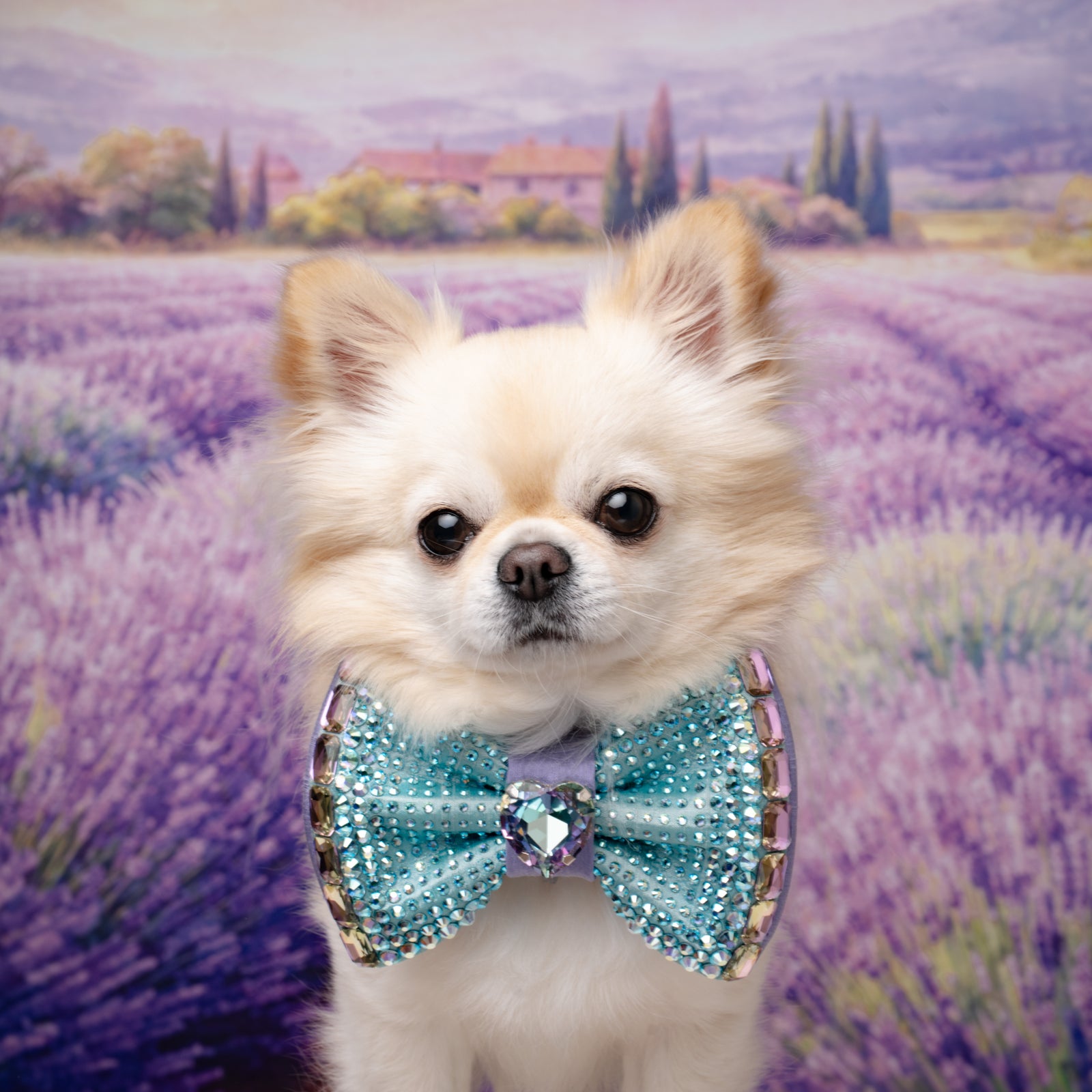 Provence VIP Monarch Bow, Ocean, Medium