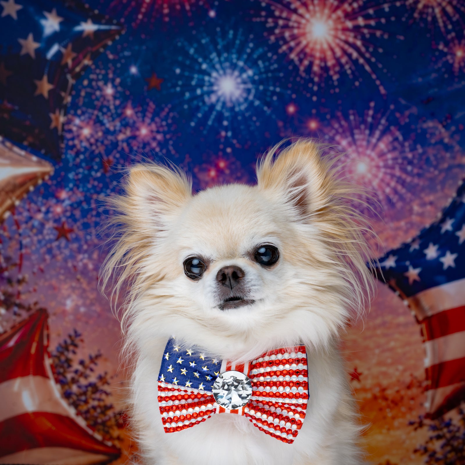 VIP Independence Day Bow, Petite