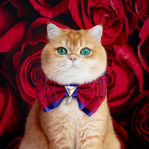 Violet Rose Puppy Love Bow, Medium